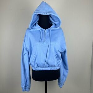 ALO Yoga Sky Blue Pullover Hoodie